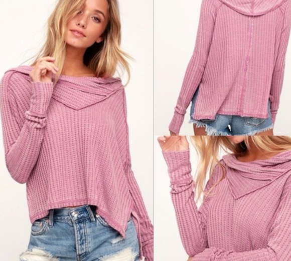We The Free Sweaters - We the Free cowl neck thermal sweater NWT